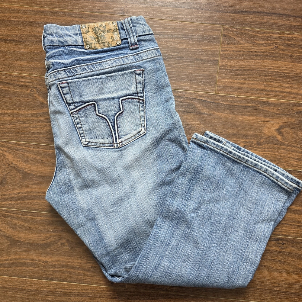 3 For 30 Armor Jeans Stylish Blue Women's Capris